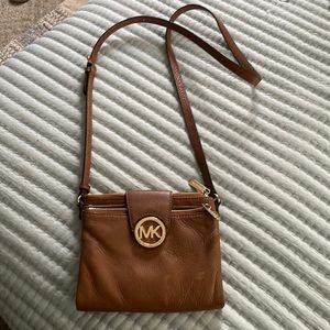 Michael Kors crossbody brown purse